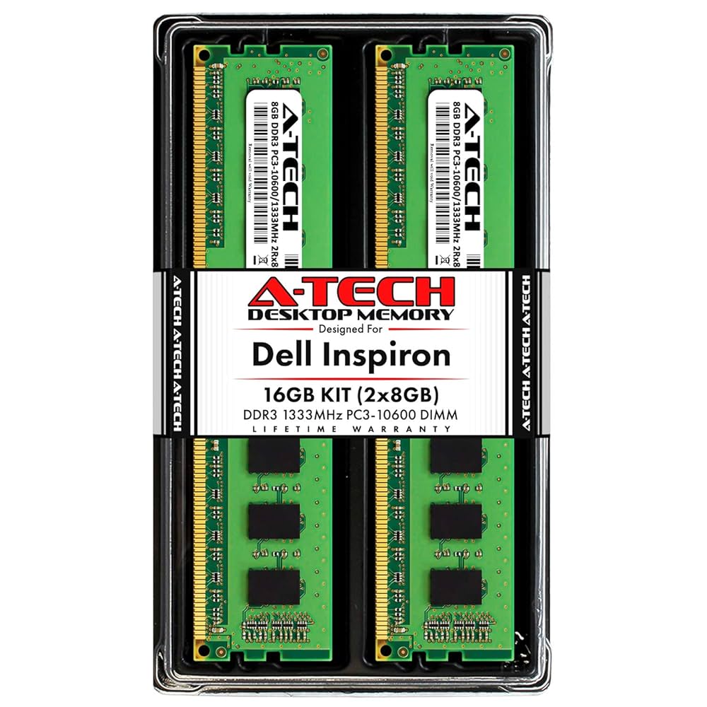 A-Tech 16GB (2x8GB) RAM for Dell Inspiron 620, 620s | DDR3