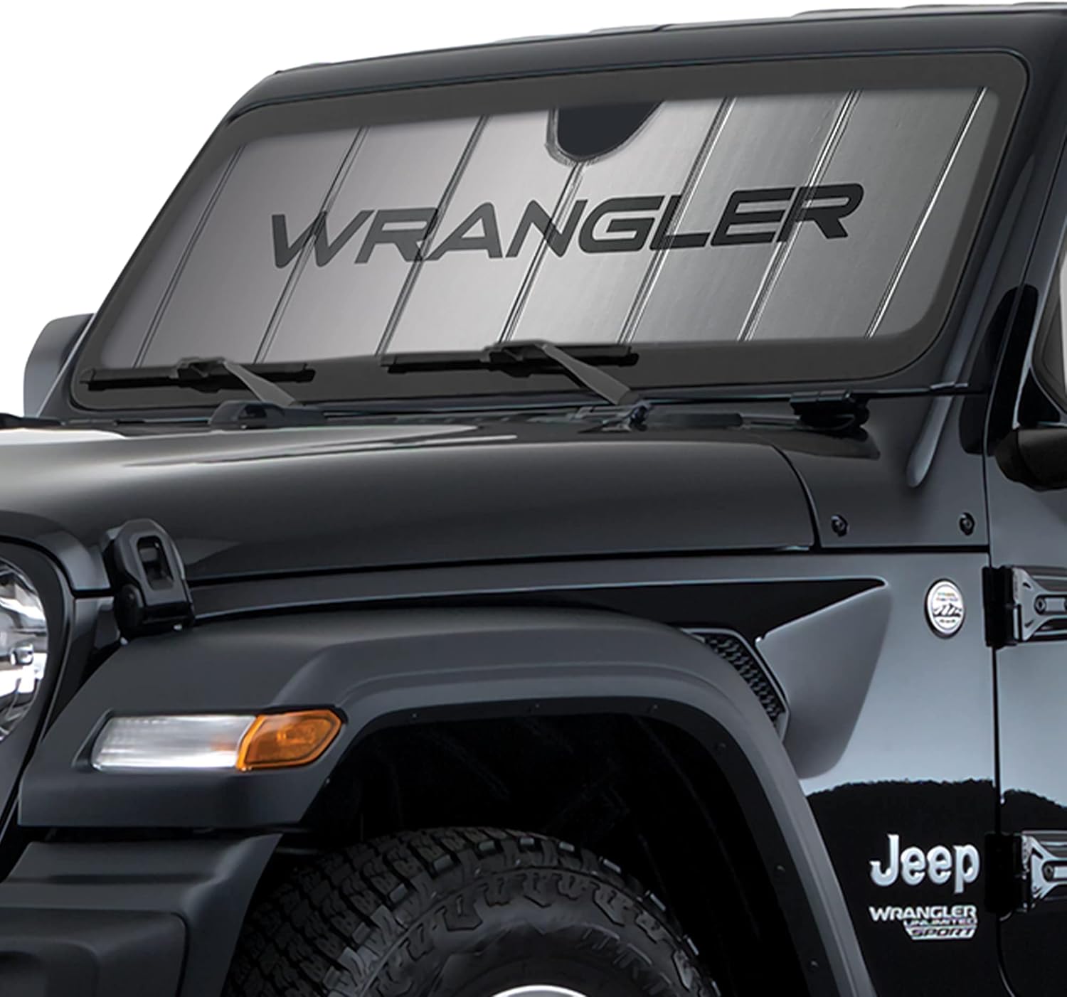 Plasticolor 003956W01 Jeep Wrangler Specific Accordion Sunshade
