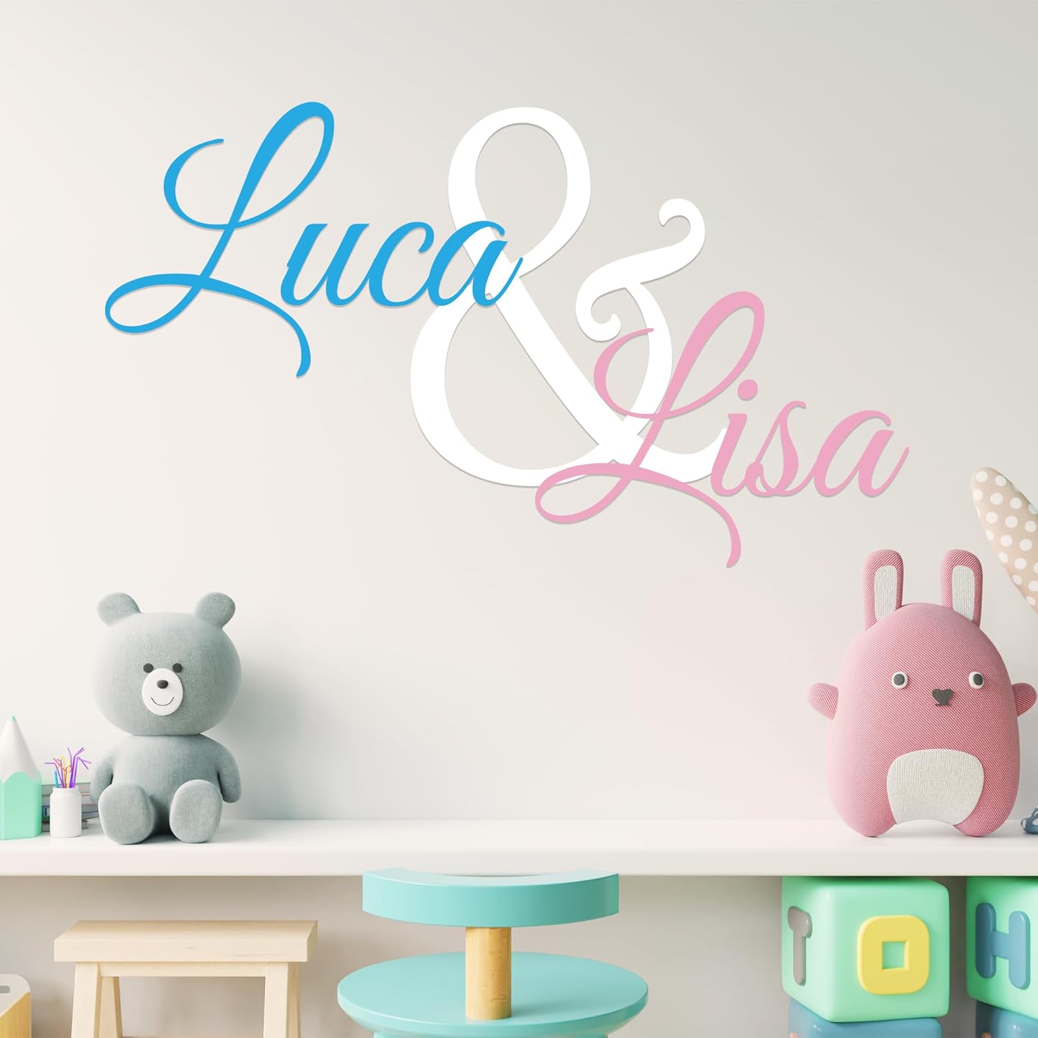 Personalized Multiple Font Wall Stickers for Baby Girl or Boy I Custom Name for …