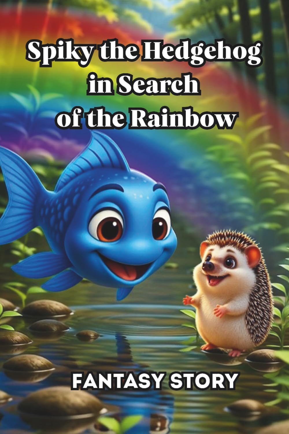 Spike the Hedgehog in Search of the Rainbow children's book for ages 4–6
