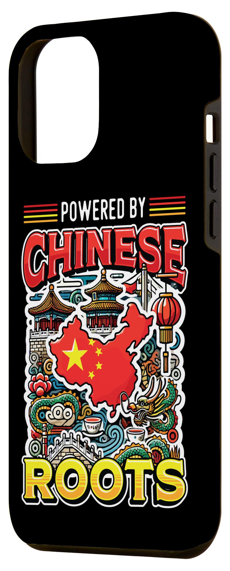 Amazon.co.jp: iPhone 13 Pro Max 中国の旗は中国のルーツ中国によって