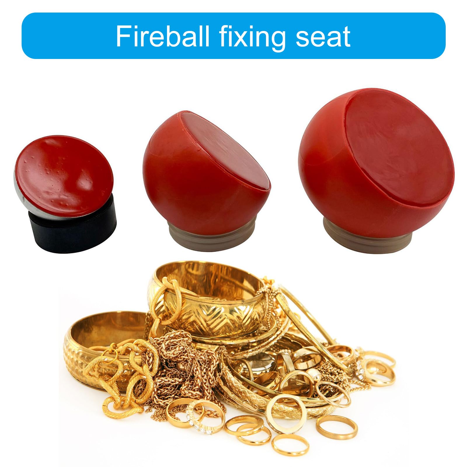 Dichtungskugel Mit Gummi Basis Schmuck Gravur Werkzeugzubehör Accessoires Verarbeitungstool Dichtung Zubehör Für Schmuckhersteller Vielseitige Dressing Ergänzung