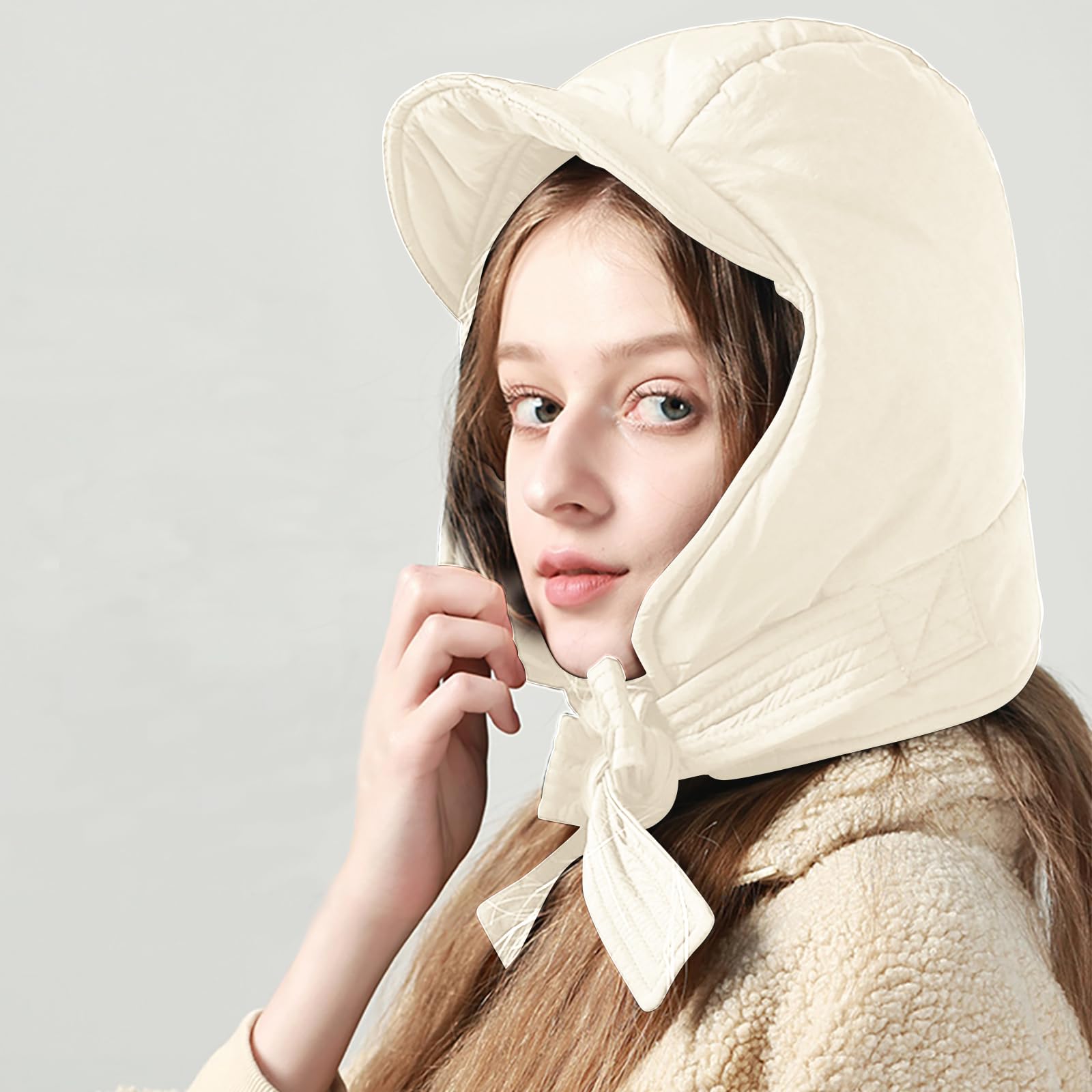 YAMEE Cappello Donna Invernale Protezione Orecchie Caldo,Cappelli Invernali da Uomo Leggero,Cappello Aviatore Invernale Donna Antivento con Cinturino sotto Il Mento,Cappellino Ciclismo Unisex