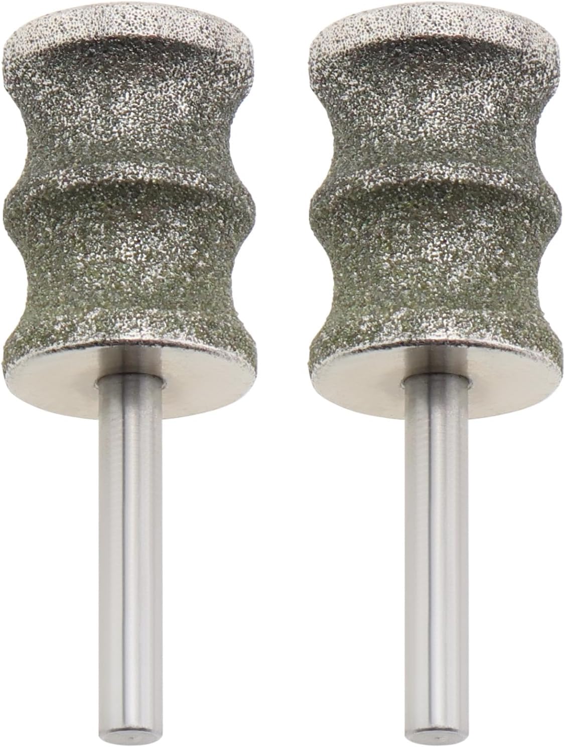 Create idea 2pcs Pet Nail Grinder Bits Replacement Heads, 1/8” Diamond Rotary Nail Grinder Bits Compatible with Animals Nail Care Grinder Tools Dog Nail Grinder Dog Nail Trimmers