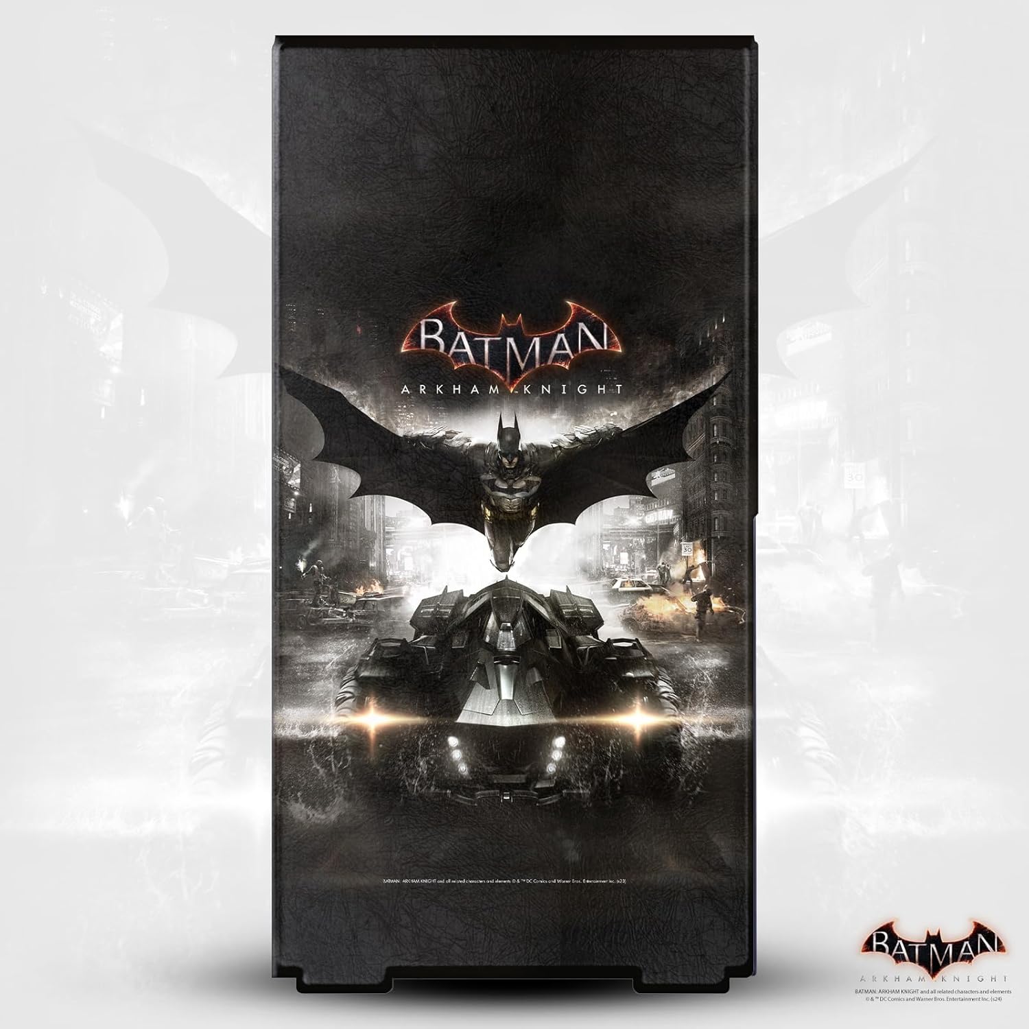 Head Case Designs Officially Licensed Batman Arkham Knight Key Art Graphics Game Console Wrap and Game Controller Skin Bundle Compatible With Xbox Series X