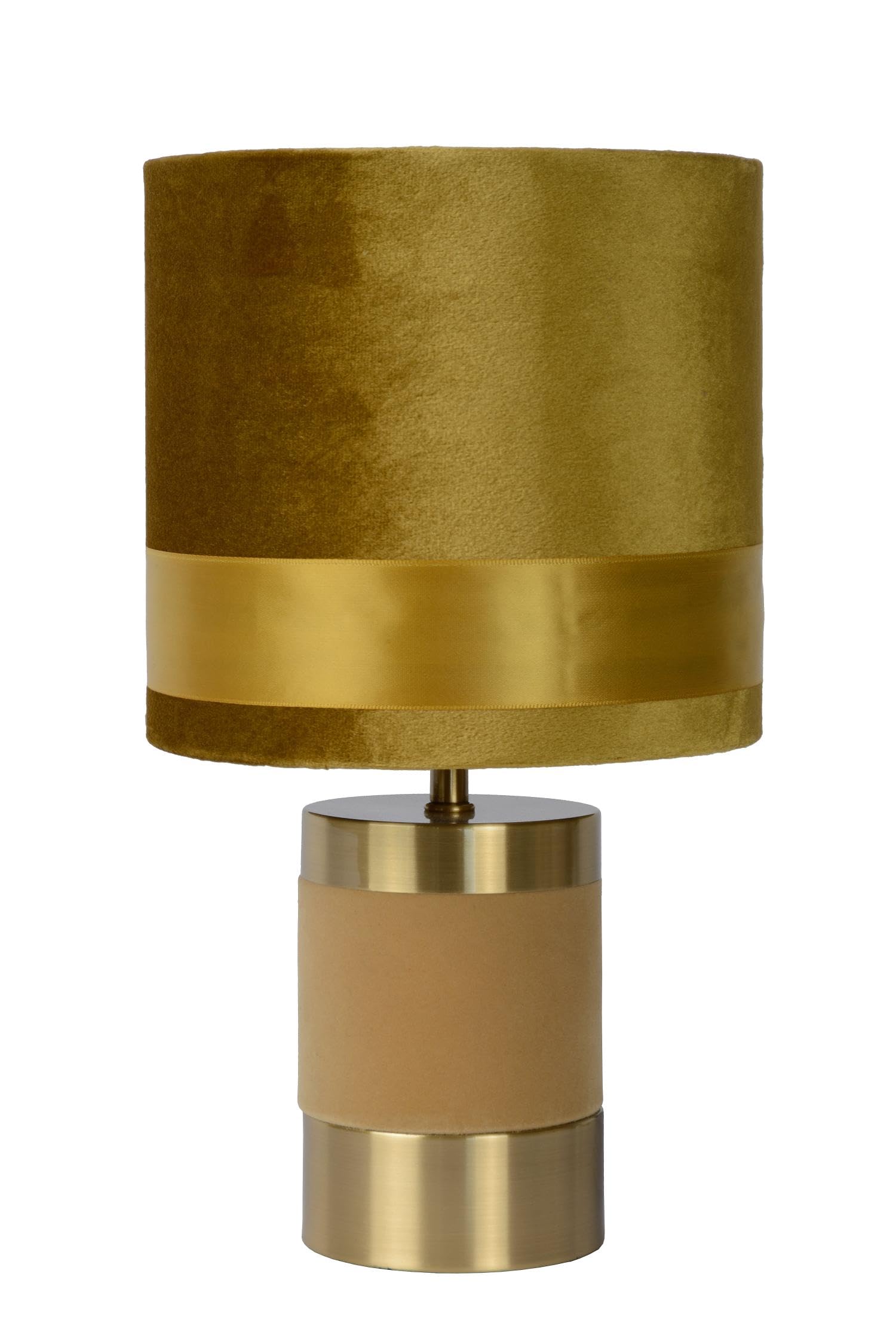 LUCIDE EXTRAVAGANZA FRIZZLE - Tischlampe - Ø 18 cm - 1xE14 - Gelb