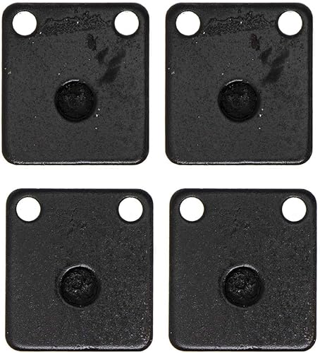 Miniatura 2 de NICHE Juego de pastillas de freno para Yamaha Grizzly 450 400 350 Banshee Big Bear Warrior Wolverine Kodiak delantero aleación semi-metálica acero 2