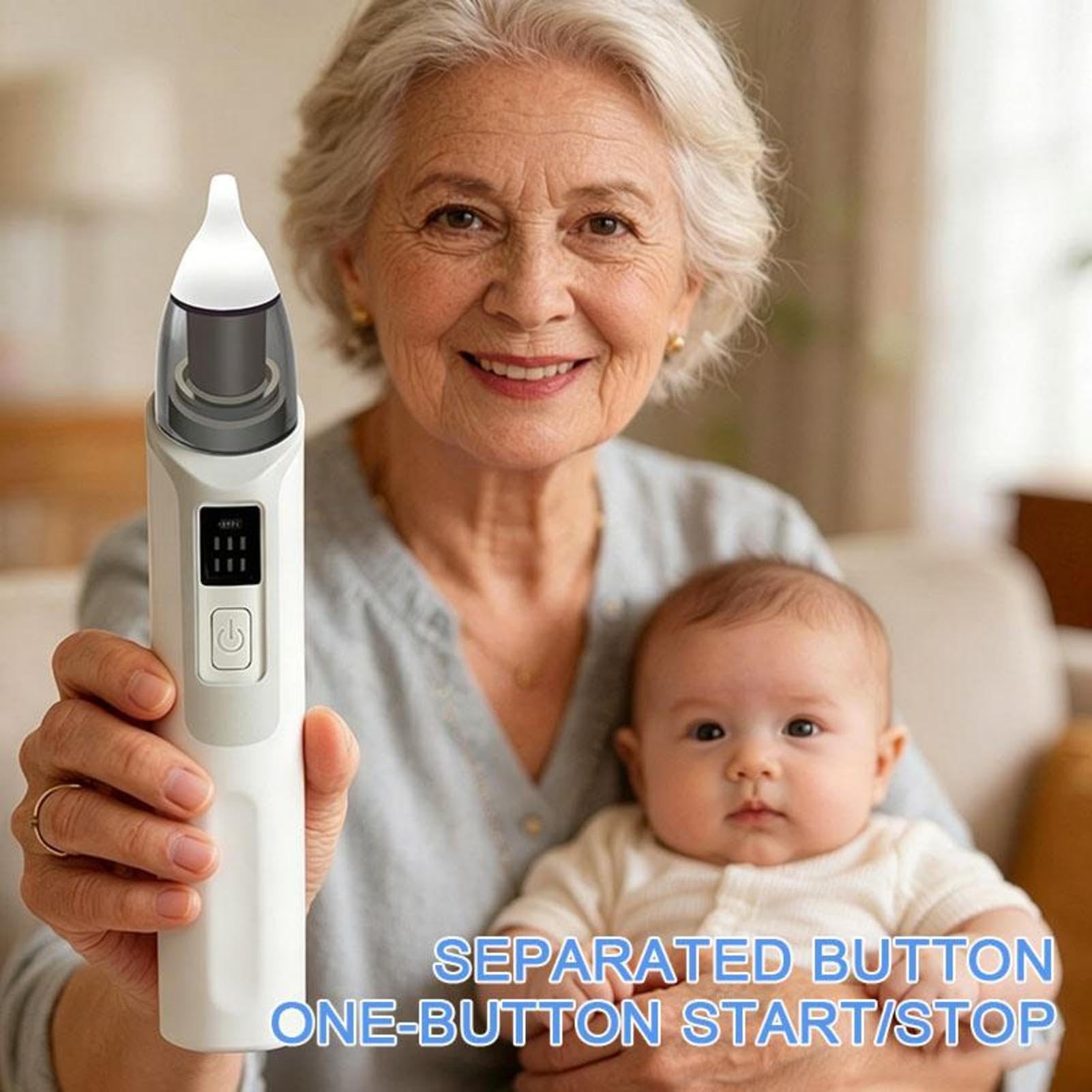 Aspirador Nasal Para Bebés Y Niños Dispositivo De Succión Eléctrico