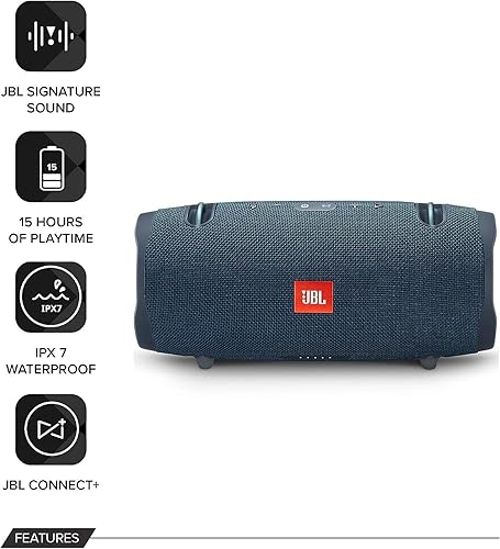 Miniatura 3 de JBL Xtreme 2 Altavoces Bluetooth inalámbricos portátiles - Par (azul)