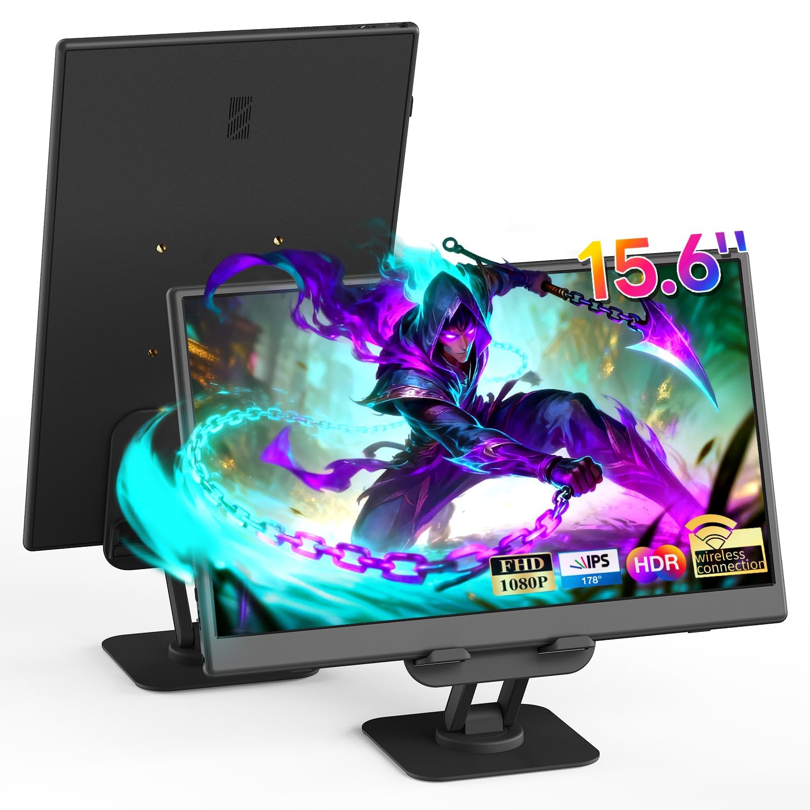Amazon.com: iProda Wireless Portable Monitor, 15.6