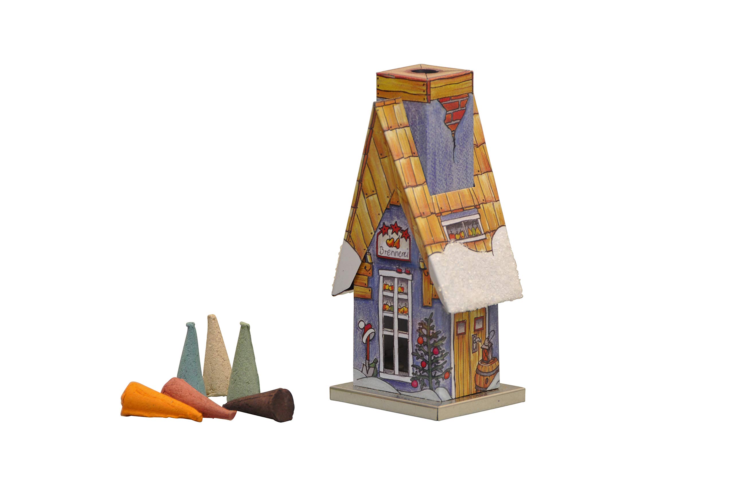 Conos Incienso Knox Cabaña Ahumador Incienso Dekohelden24 - Madera