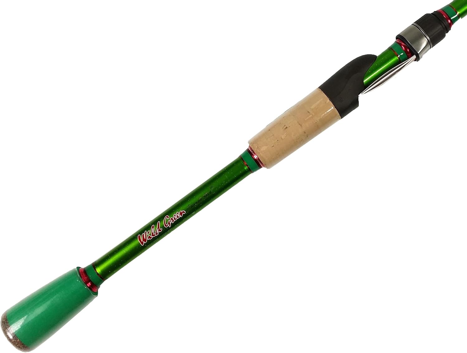 Carrot Stix Spinning 7' Medium Wild Wild Green Greenwater