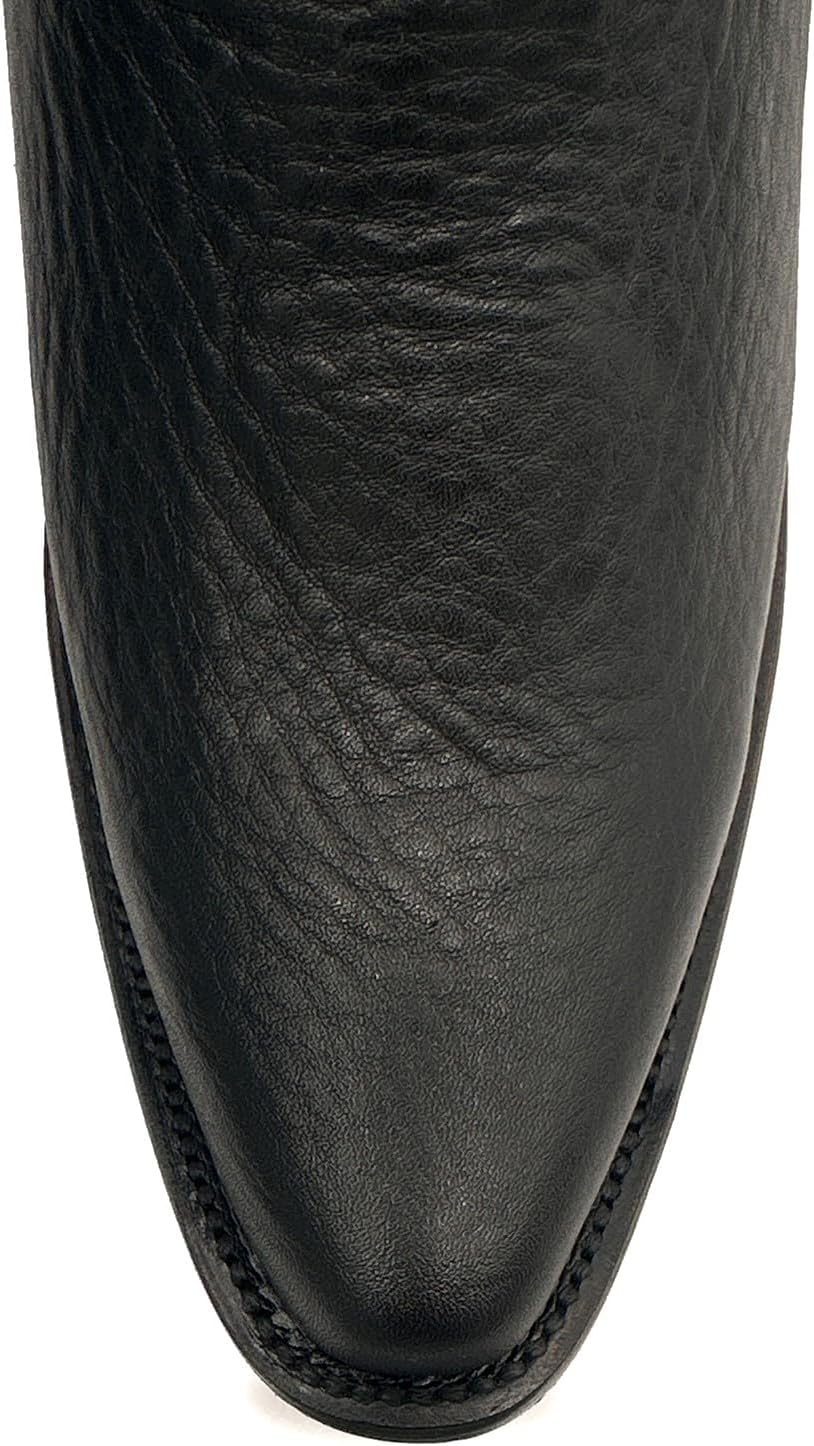 The Western Shops Women’s Genuine Leather Pointed Toe Mid Calf Western Boots