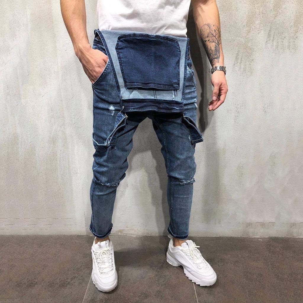 Dames denim tuinbroek - klassieke casual stijl voor dagelijks gebruik