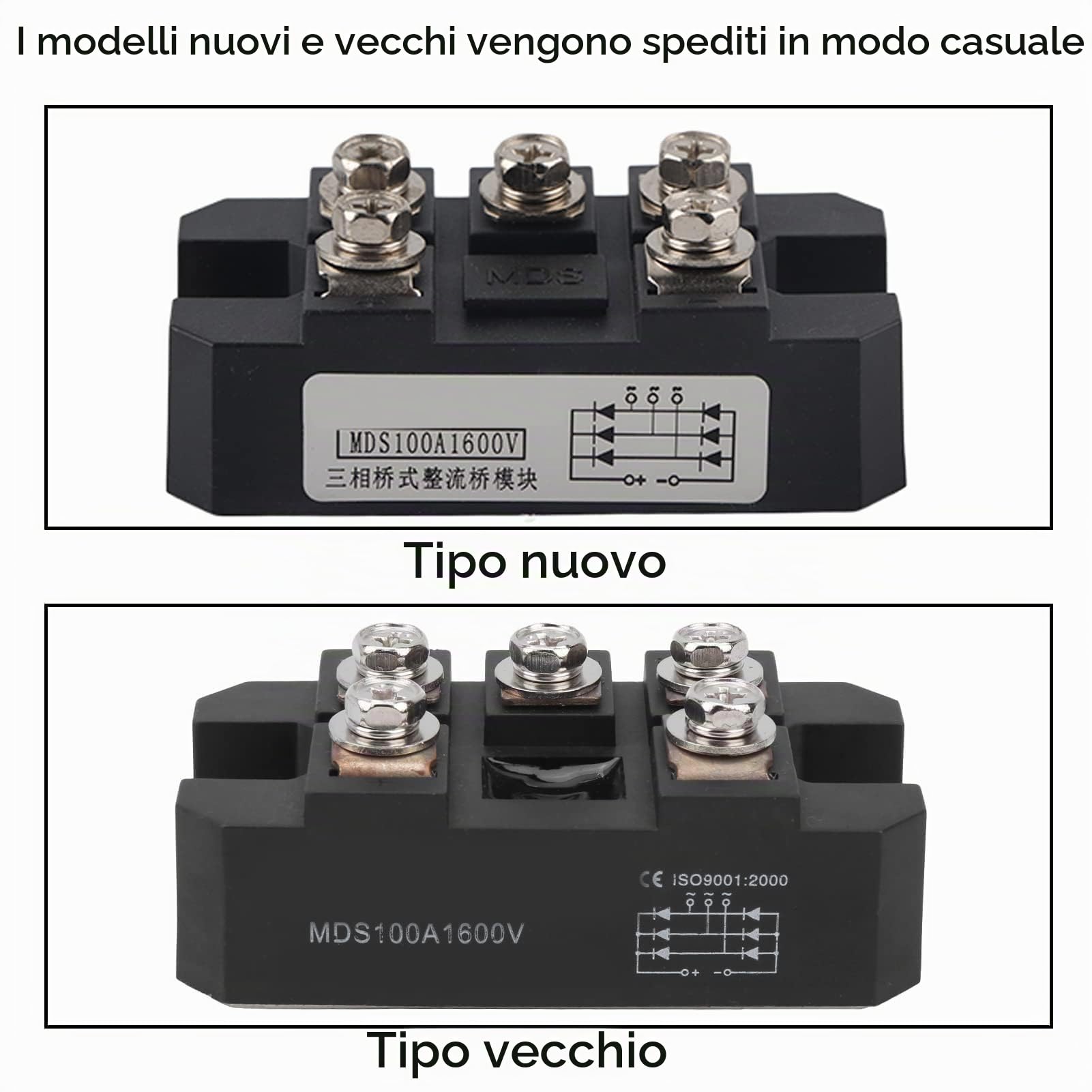 Generatore a Magneti Permanenti 400W 550r/m 3 Fasi AC In Lega di Alluminio - Borsette Motore Elettrico, Forniture Industriali (Con Raddrizzatore 24V)