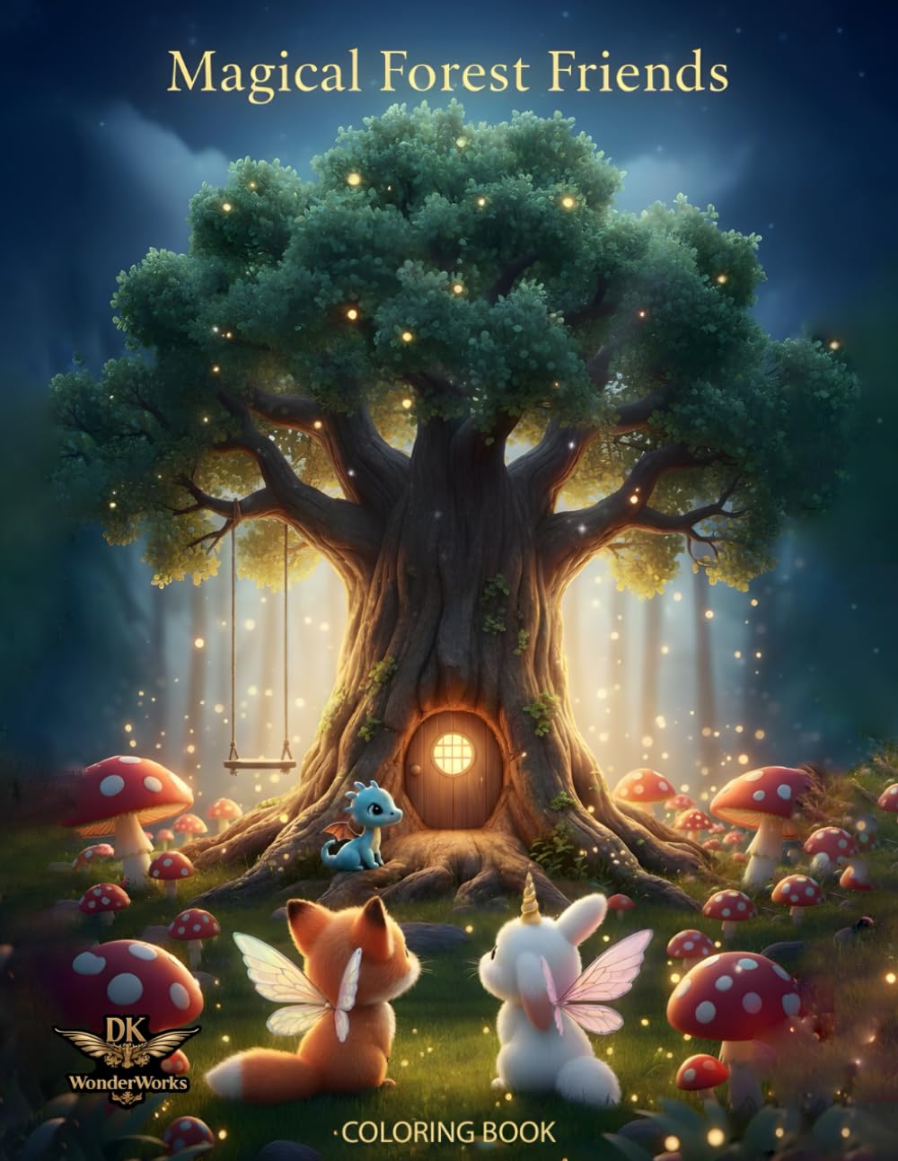 Magical Forest Friends: A Fairy Fox & Unicorn Bunny Adventures in the Magic Woods