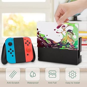 Amazon.co.jp: スプラトゥーン Switch ドック ケース 衝撃吸収