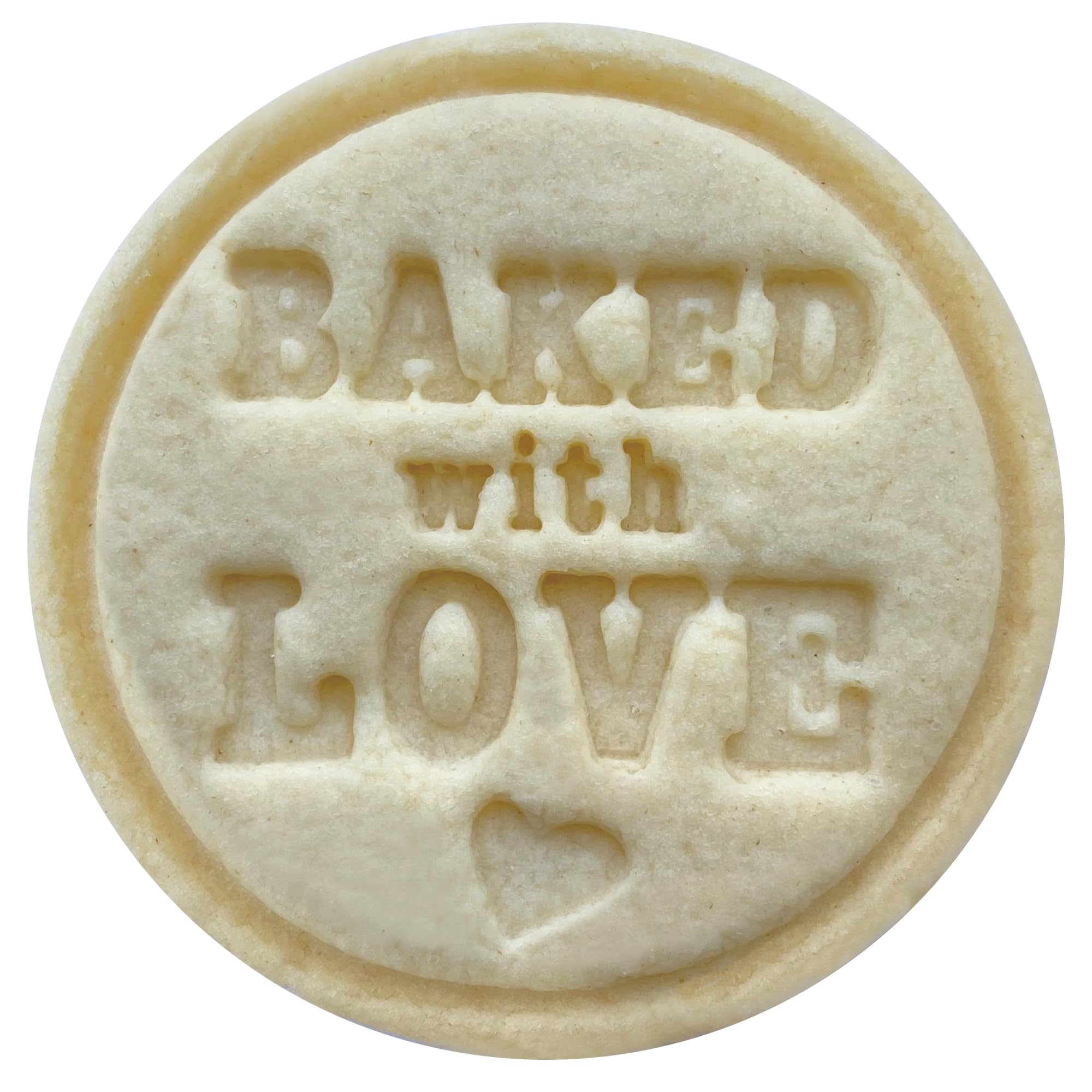 R&M International 0412 Baked with Love Pastry and Cookie Stempel, Blau, 6,3 cm