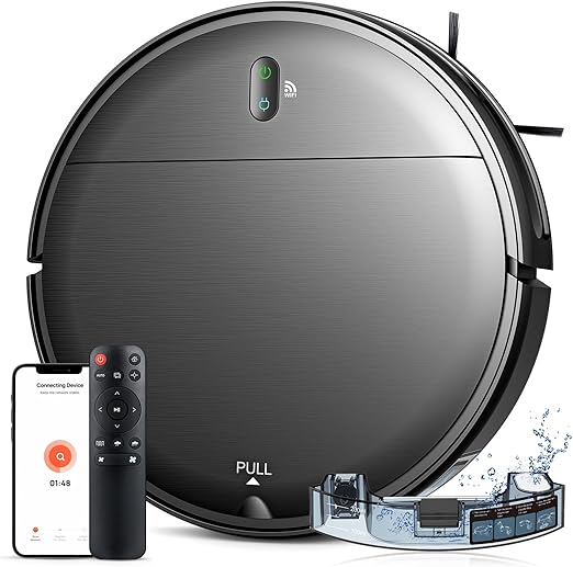 Robot Vacuum and Mop Combo, 2 in 1 Mopping Robot Vacuum