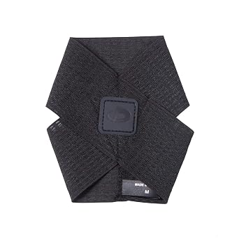Phiten Metax Ankle Wrap, Black, Small