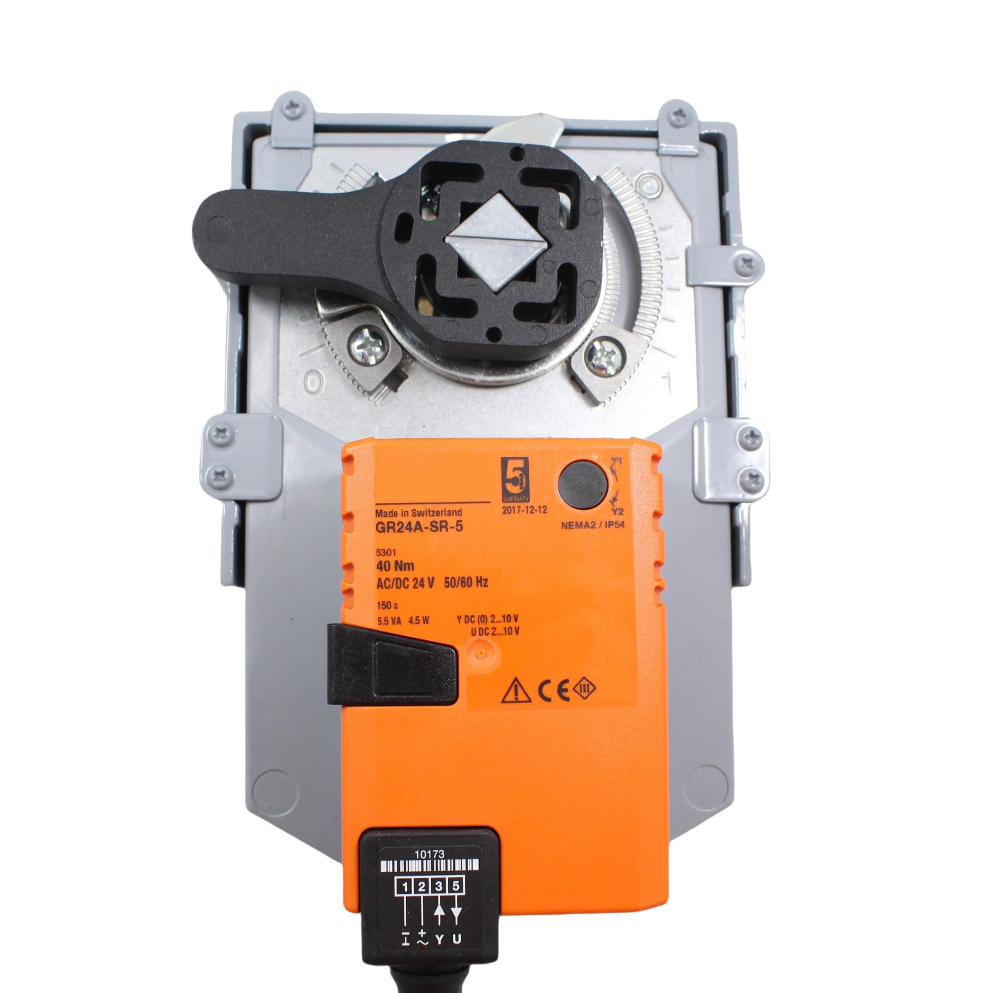 BRODEFUP 40Nm GR24A-SR-7 Modulating Rotary Actuator GR24A-SR-5 2-10V(GR24A-SR-5)