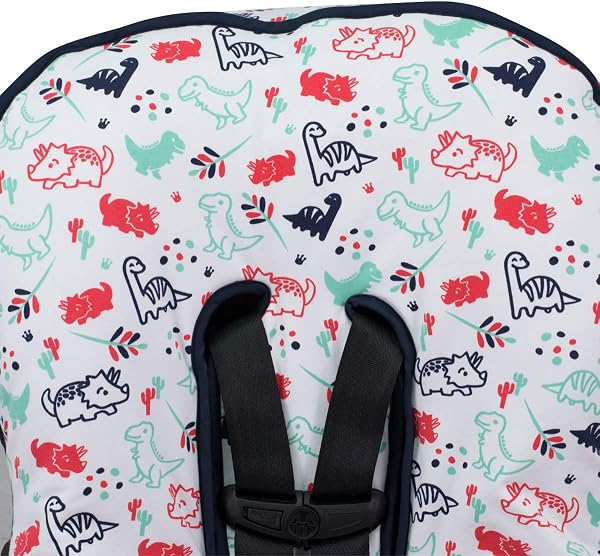 JYOKO Kids Funda de algodón Universal Acolchada para Portabebé (Dino Party) - 5