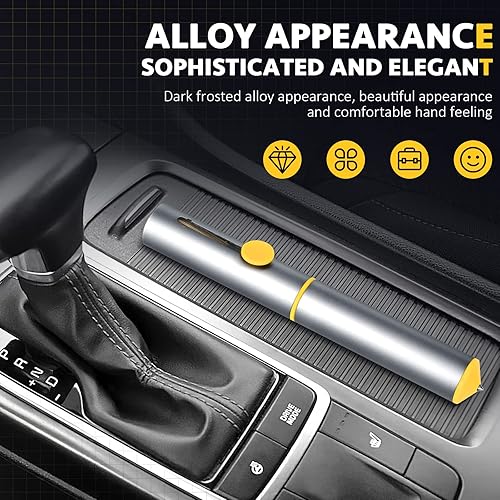 Miniatura 6 de Kit de limpieza multifuncional para automóvil, cepillo para detalles de automóvil, cortador de ventanas, gancho de limpieza de neumáticos,