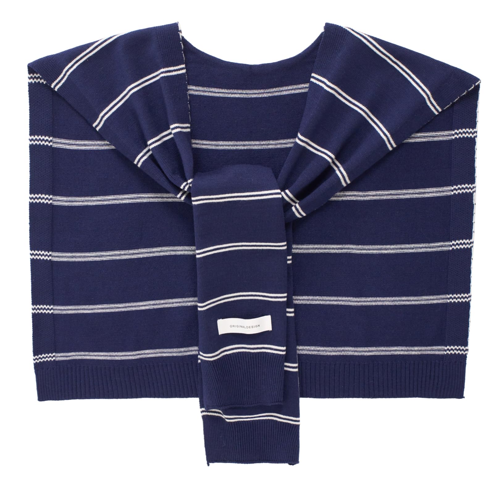 WaJuemy Sweater Shawl Wraps for Women Sweater Knitted Knotted Shawls Travel Casual Scarf Cape Shoulder Tops Fashion Wrap
