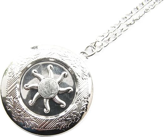 sun Locket Pendant Jewelry 