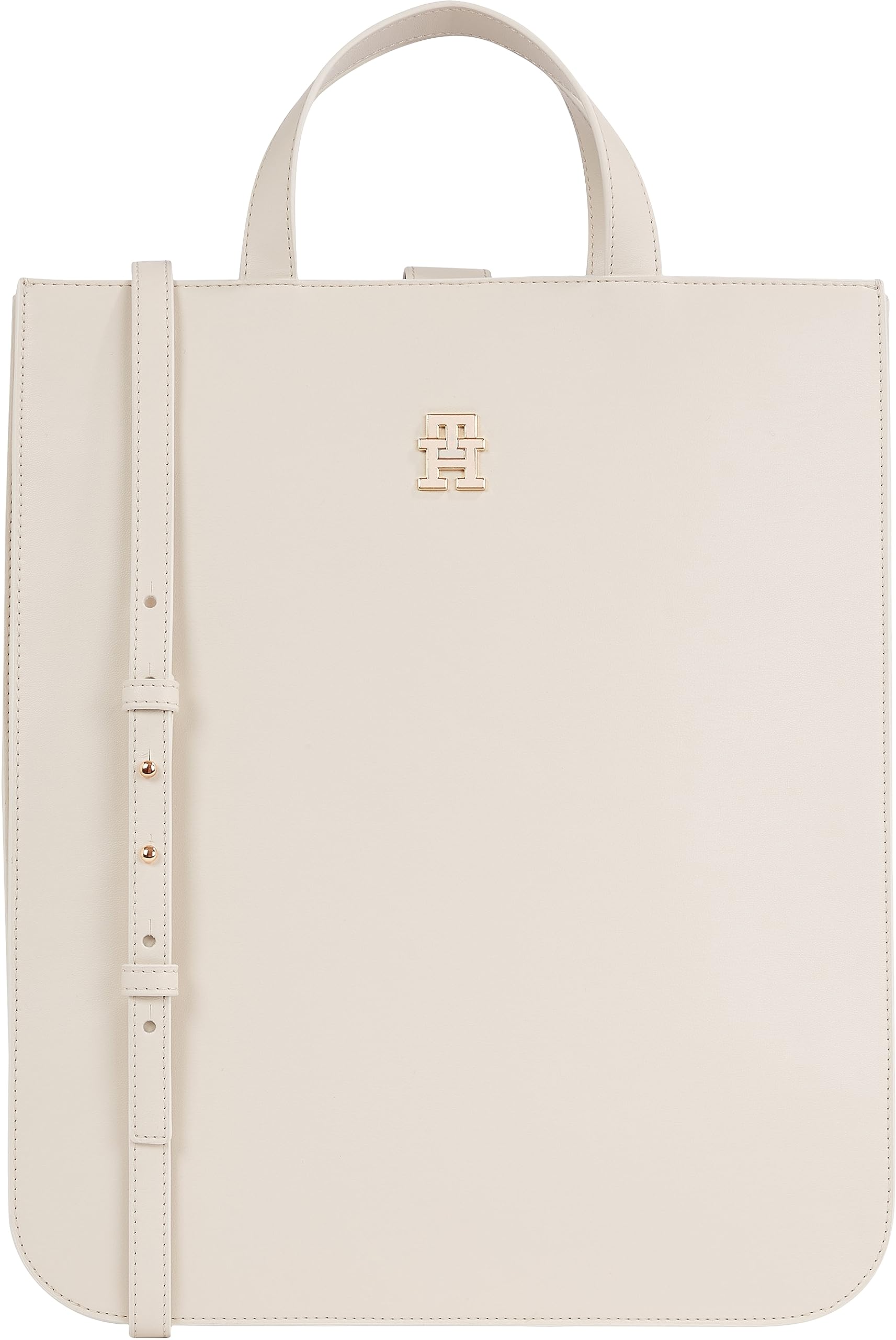 Tommy Hilfiger Th Chic Tote Aw0aw15083 - Bolso de Mano Mujer