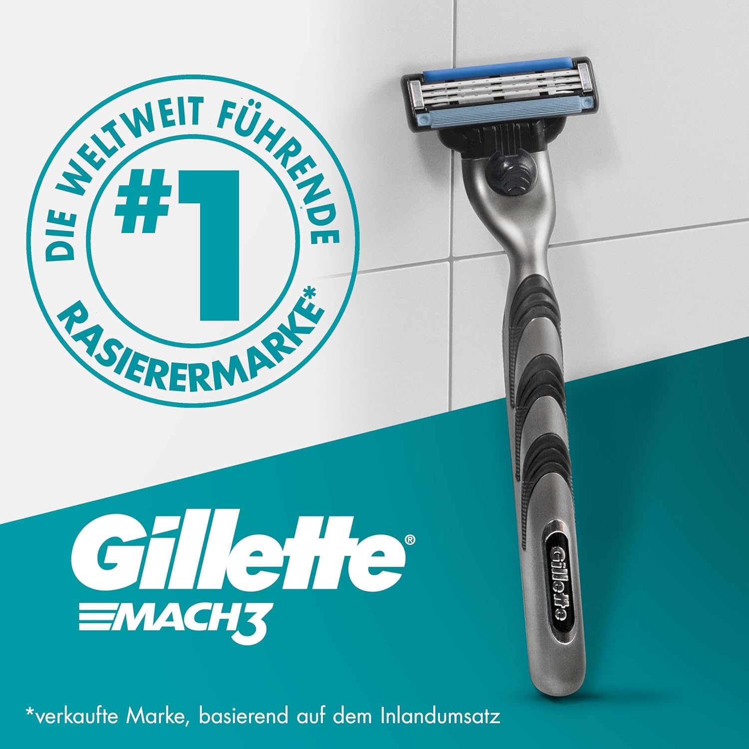 Gillette Mach3 ostrza do golenia, 18 zapasowych ostrzy do golenia na mokro dla mężczyzn z potrójnym ostrzem
