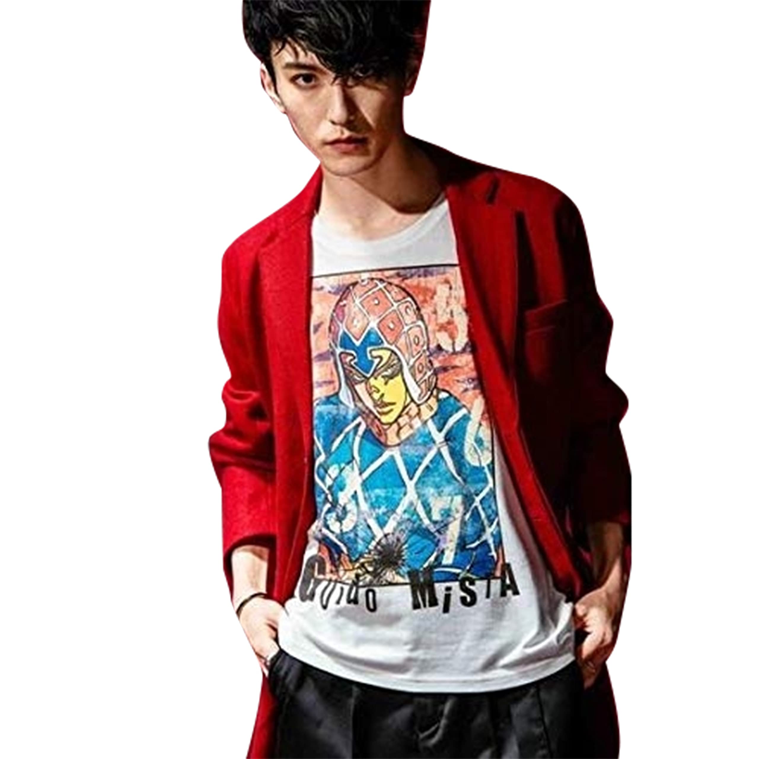 Amazon.co.jp: [グラム] jojo ジョジョの奇妙な冒険 ミスタ Tシャツ M
