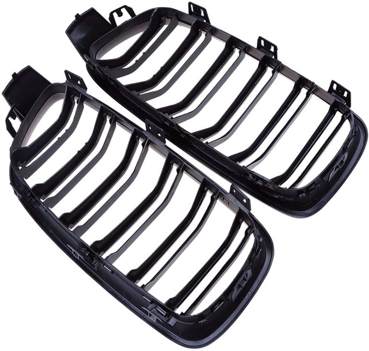 Amazon | Zealhot キドニーグリル ブラックフロントグリル ラジエター
