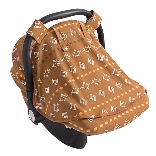 Miniatura 9 de Fundas elásticas para asiento de automóvil para recién nacidos, toldo de automóvil para bebés, fundas de lactancia extra suaves y elásticas para