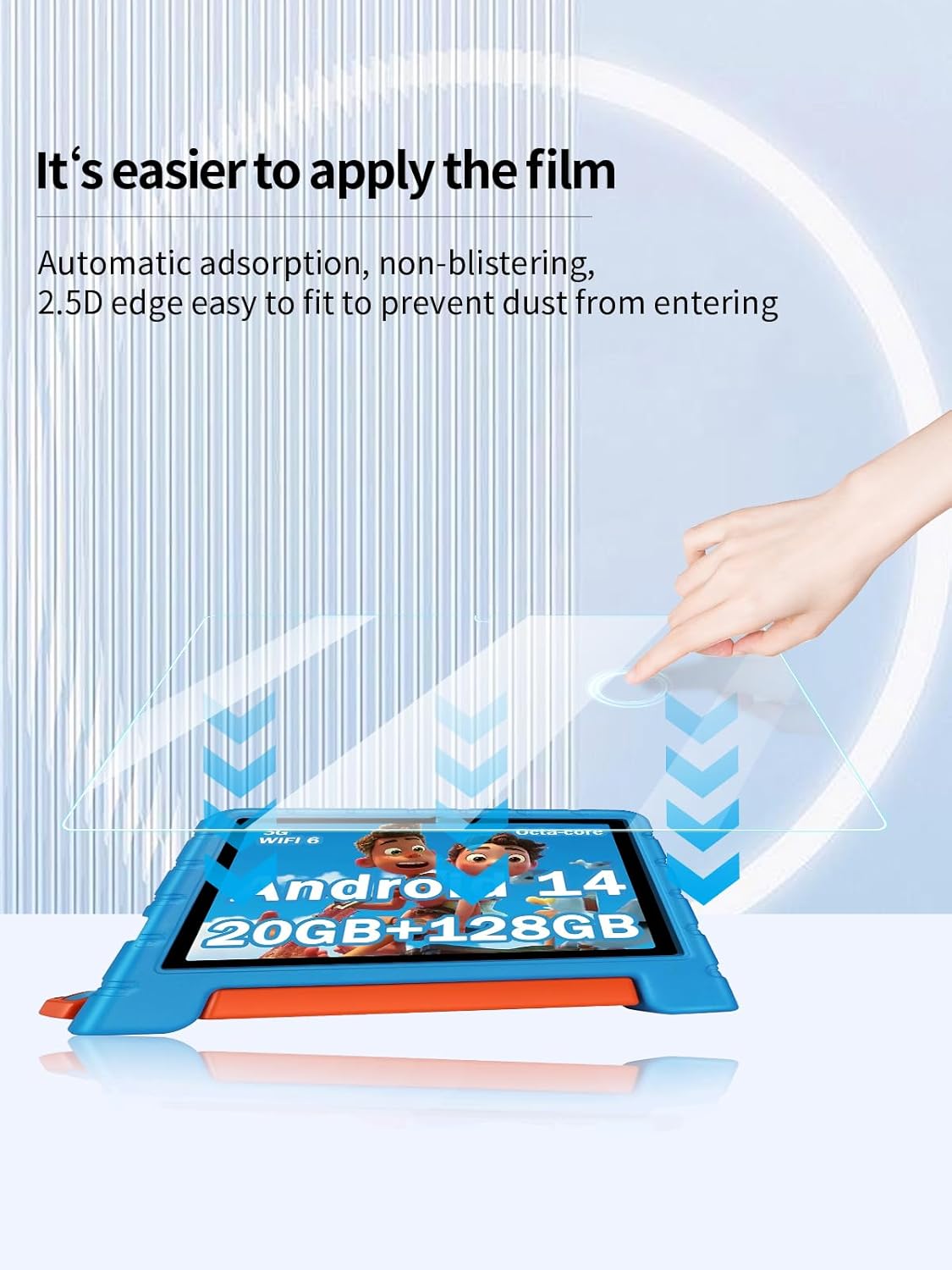 Easy application of screen protector