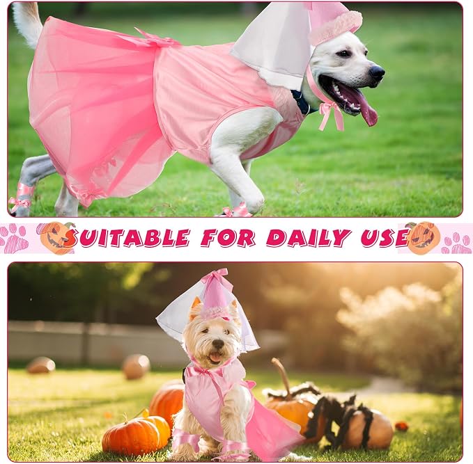 Disfraz para perro de princesa Halloween - XL miniatura 6