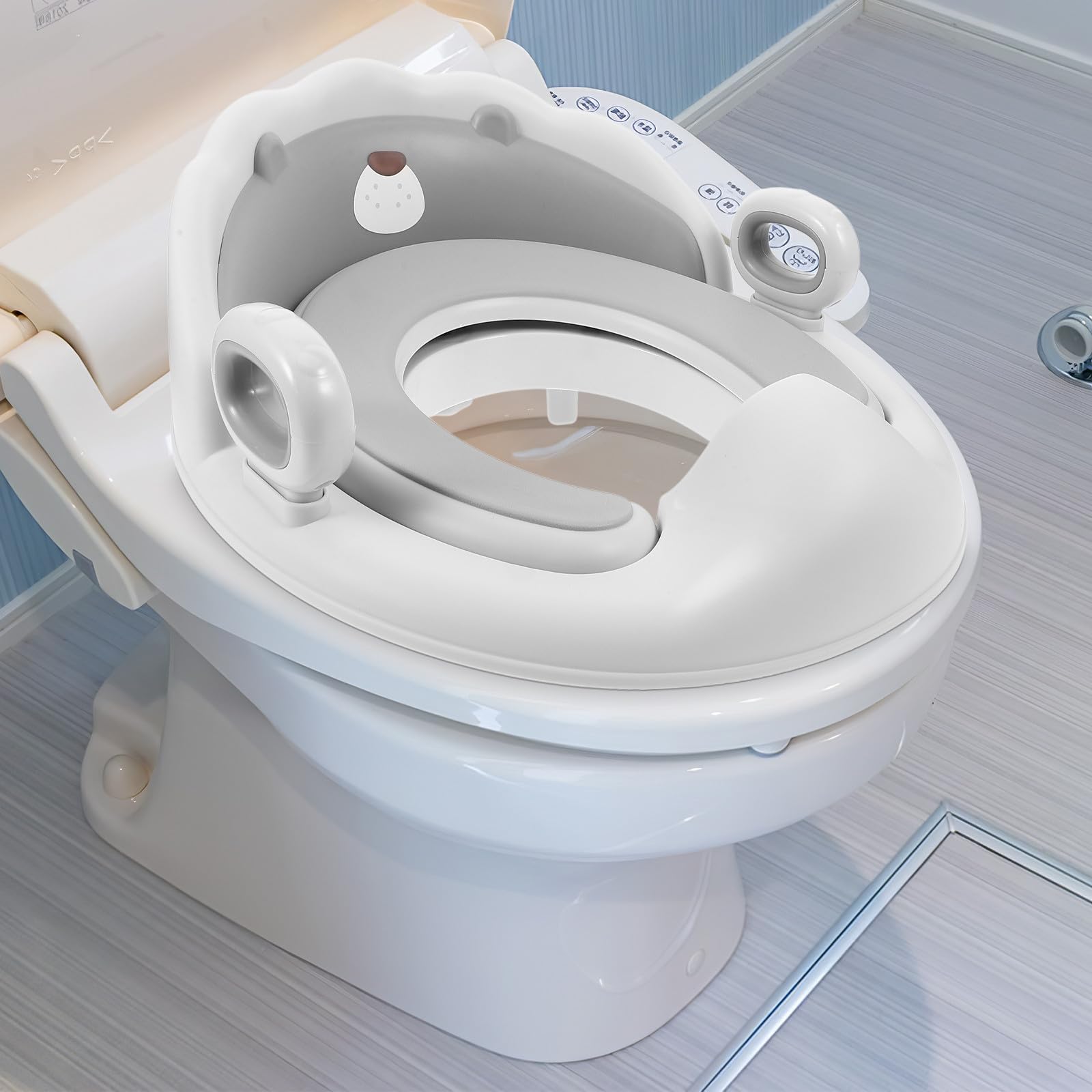 Riduttore Wc per Ragazzo Ragazza, Sedile Toilette in Pp Tpe