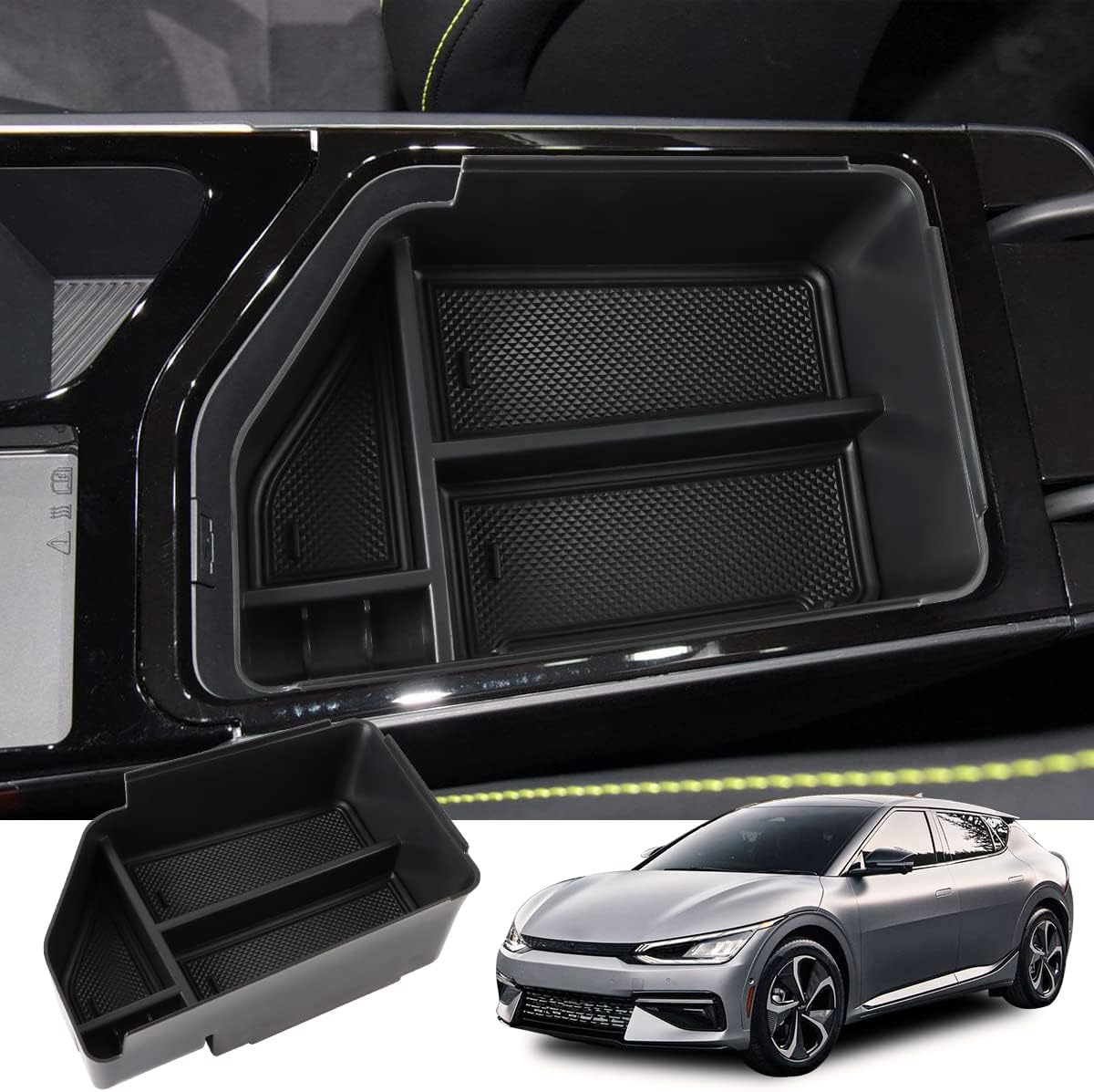 Buy MARCHFA Center Console Organizer Tray for 2022 Kia EV6 Accessories