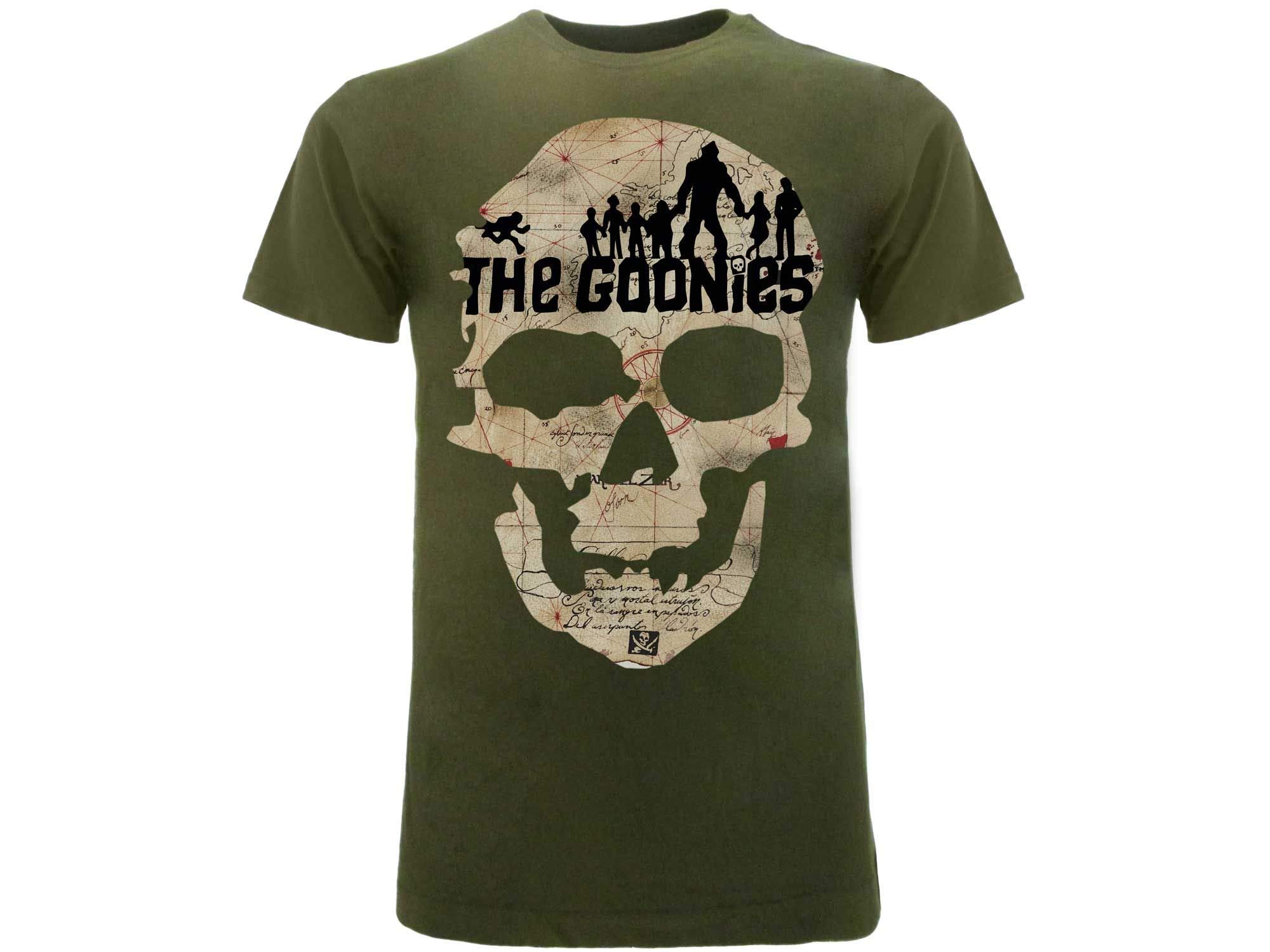 The Goonies Camiseta original Goonies Film Cult 1985 Camiseta, Verde
