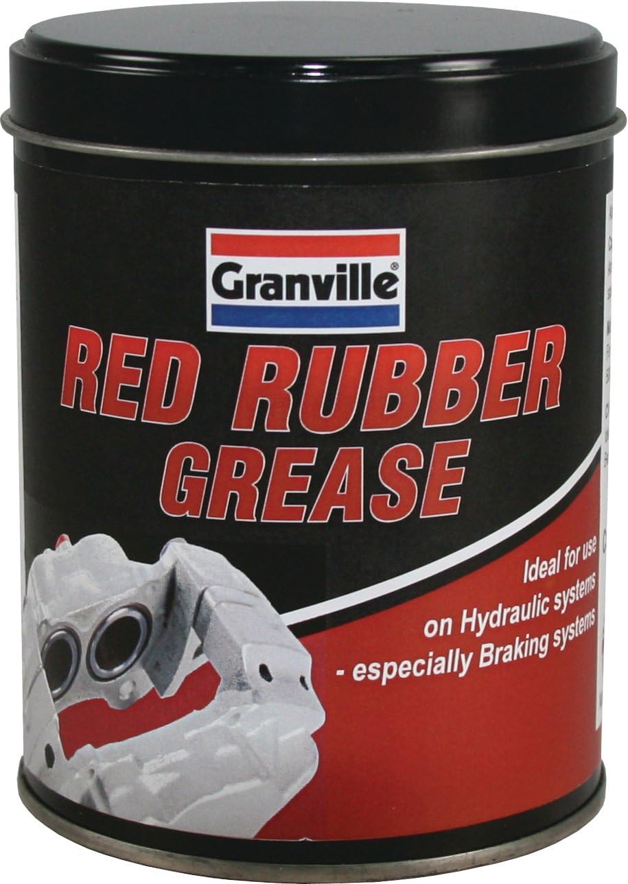 0846 Red Rubber Grease, 500 g