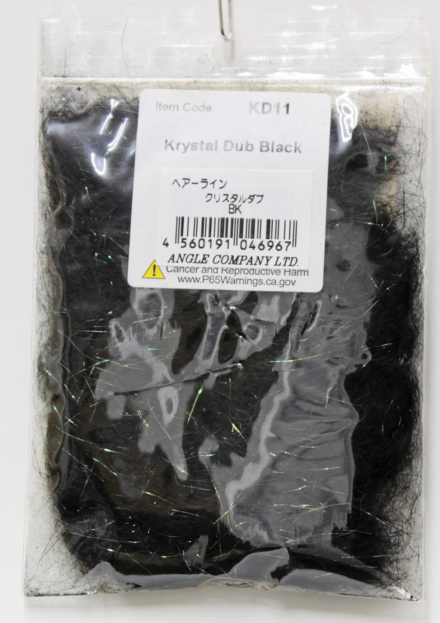 Amazon | ヘアラインダビン(Hareline Dubbin) クリスタルダブ/#11/BK