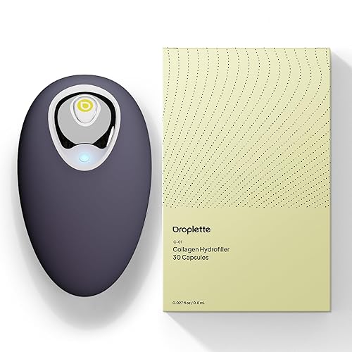 Droplette 2 herramientas para el cuidado de la piel con microinfusor Productos de belleza Micro-Mist Juego de iniciación de hidrorelleno de