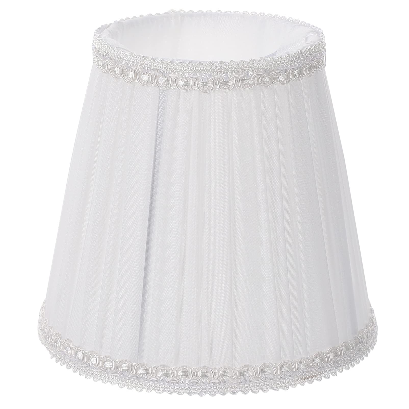 Stoff Lampenschirm Für Tischlampen – Abnehmbar, Schwarz, 18 Cm