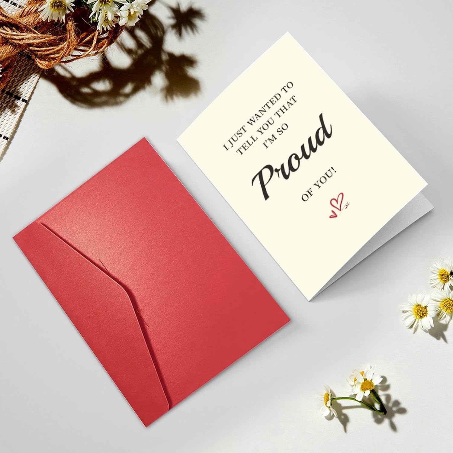 Proud of You Congratulations Card for Grads & Milestones