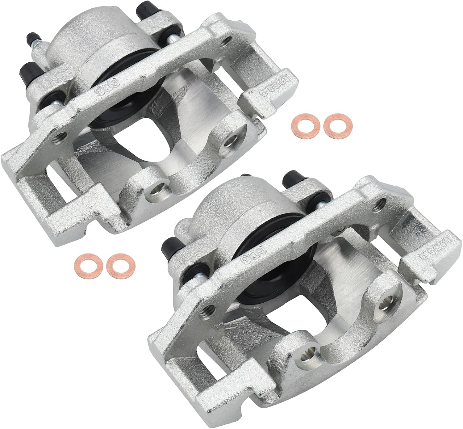 18B4776 18B4777 Front Brake Calipers, for 2001 2002 2003 2004 2005 2006 2007 Chrysler Town and Country Voyager/Dodge Caravan/Dodge Grand Caravan, Pair