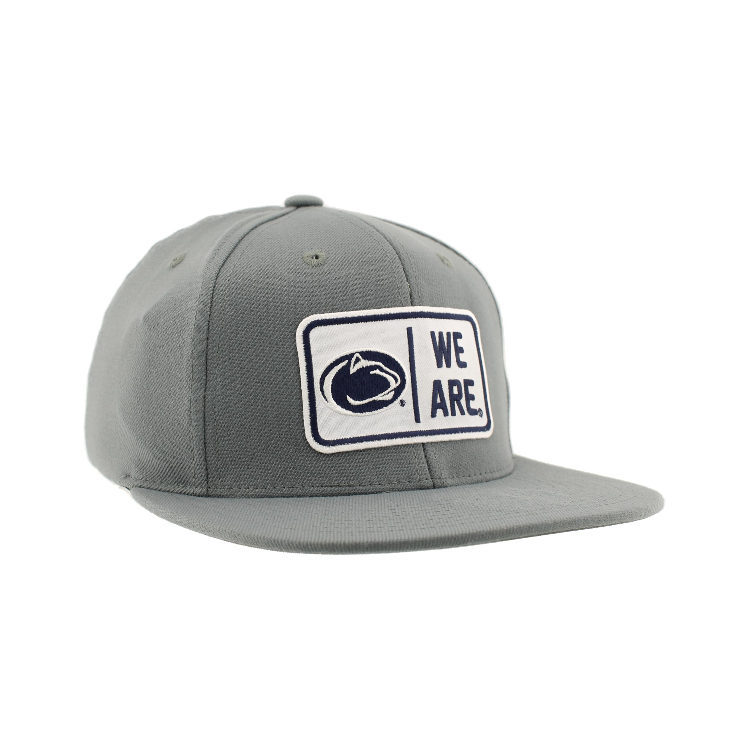 ZHATS Standard NCAA Officially Licensed Fitted Hat M15Z Defer Gray, Grey, Large