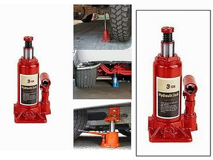 Vocado 61607 3 Ton Car Hydraulic Bottle Shape Jack for Honda City 1.3/1.5 Type 2 (All Year Model)