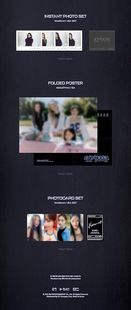 aespa aepisode SYNK#1　特典　チェキカードセット Amazon.co.jp: エスパー aespa aepisode æpisode SYNK #1