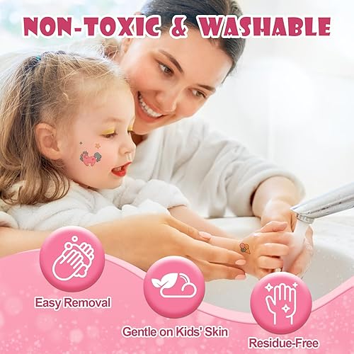 Miniatura 2 de Kit de maquillaje de simulación para niñas, kit de maquillaje para niñas, kit de maquillaje para niñas pequeñas, kit de maquillaje de simulación