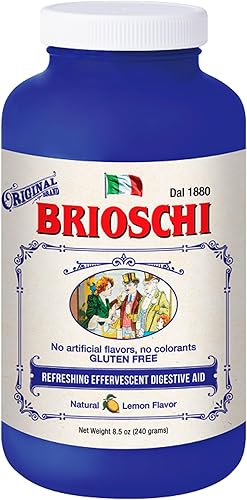 Brioschi efervescente botella de 85 onzas el efervescente original italiano de limón
